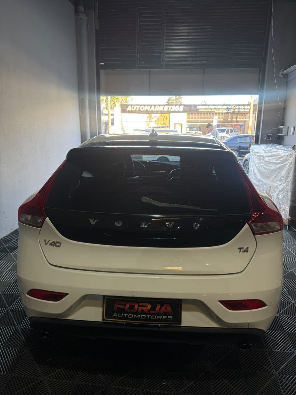 Volvo v40 T4, asientos traseros