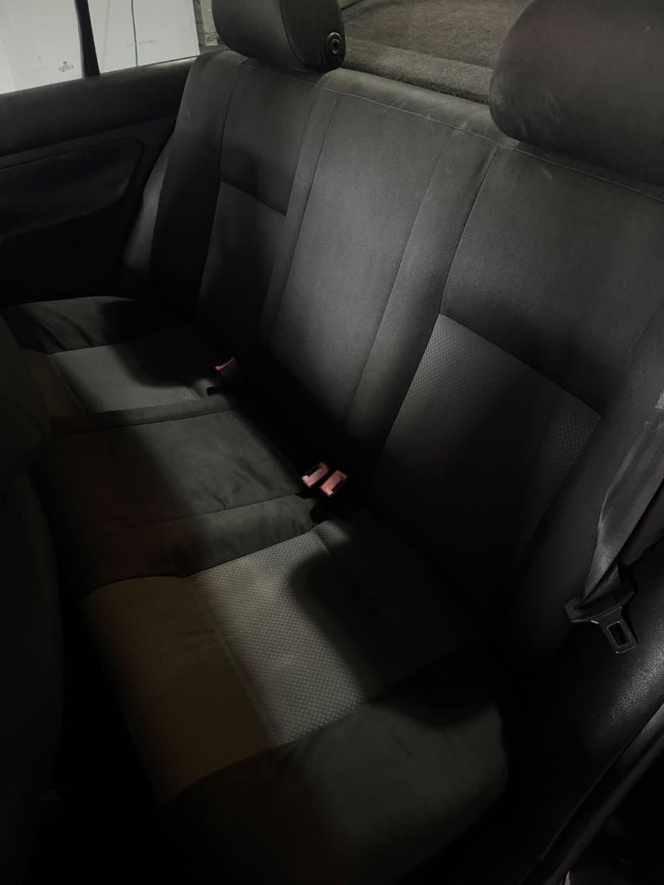Asiento trasero de tela del Volkswagen Bora